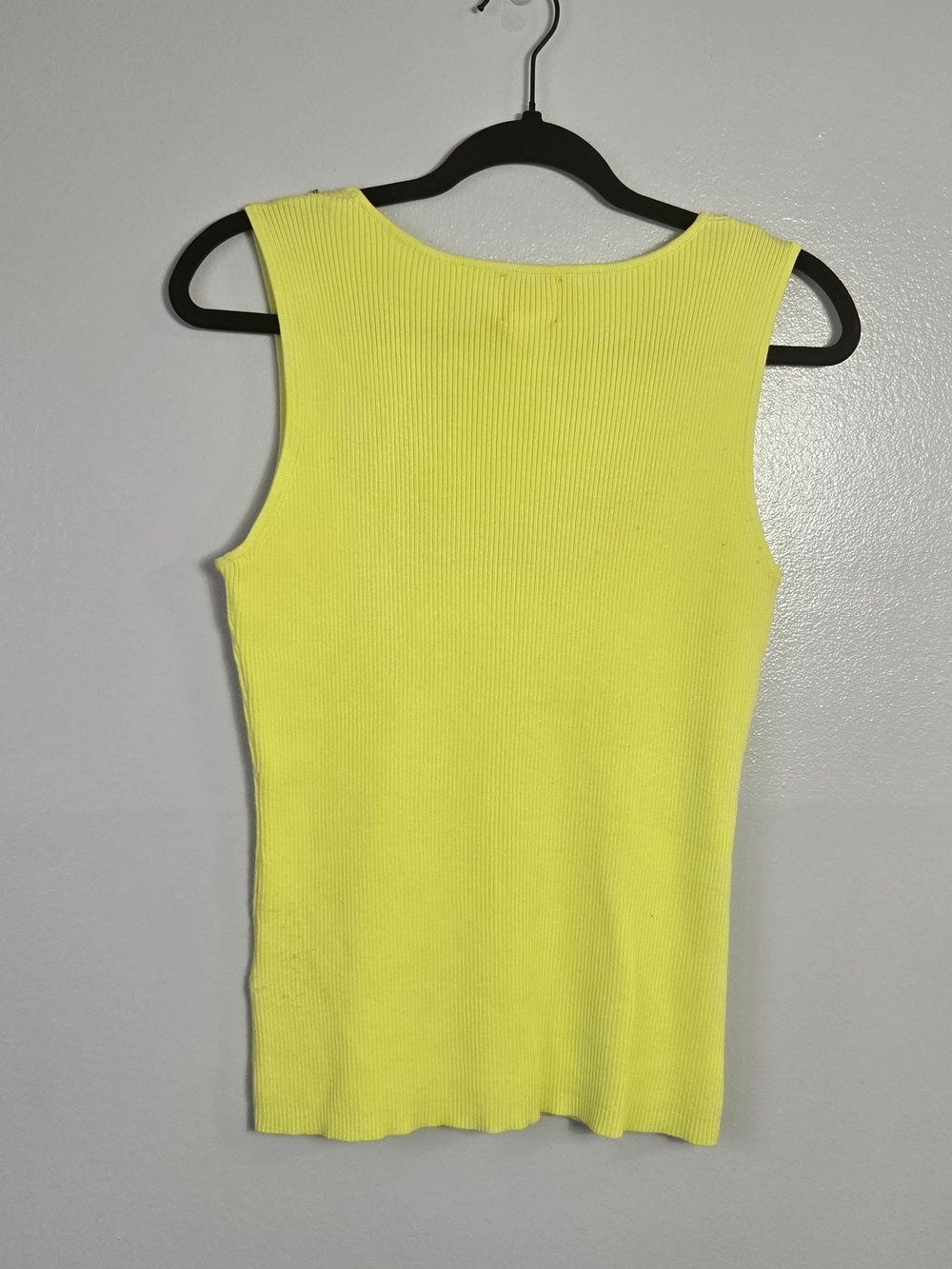 Ruby Rd Lot 3 Beaded Neckline Ribbed Knit Tank Tops Bundle Blue Yellow Pink - Picture 14 of 14